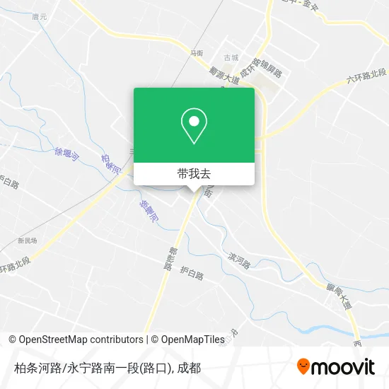 柏条河路/永宁路南一段(路口)地图