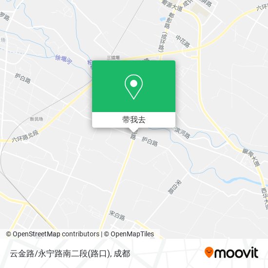 云金路/永宁路南二段(路口)地图