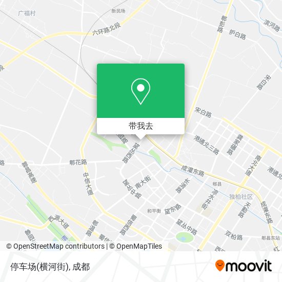 停车场(横河街)地图