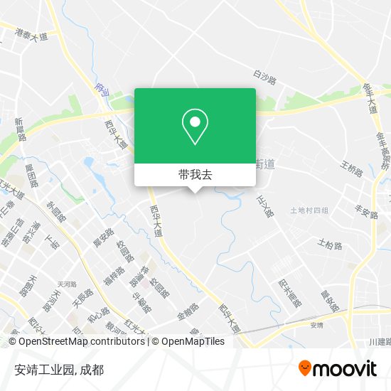 安靖工业园地图