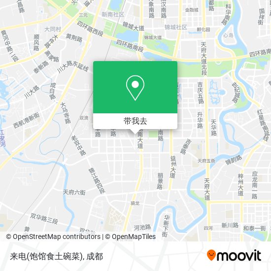 来电(饱馆食土碗菜)地图