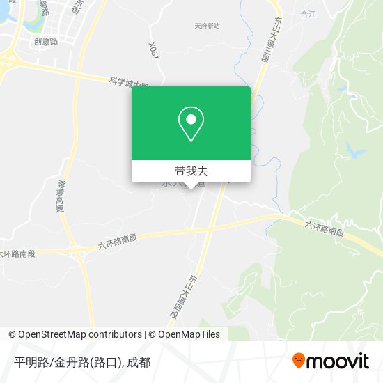 平明路/金丹路(路口)地图