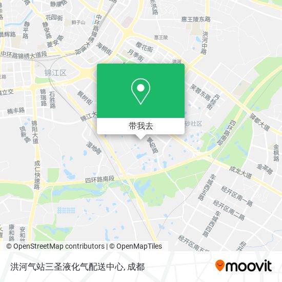 洪河气站三圣液化气配送中心地图