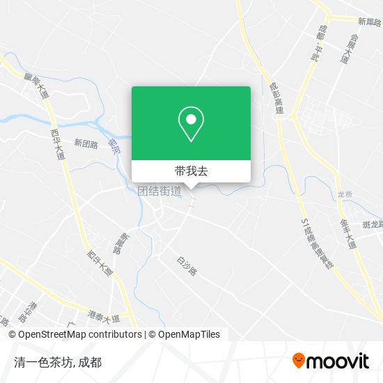 清一色茶坊地图