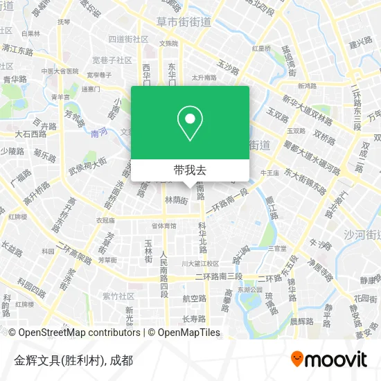金辉文具(胜利村)地图