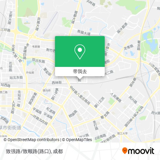 致强路/致顺路(路口)地图