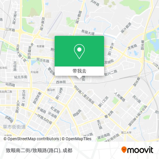 致顺南二街/致顺路(路口)地图