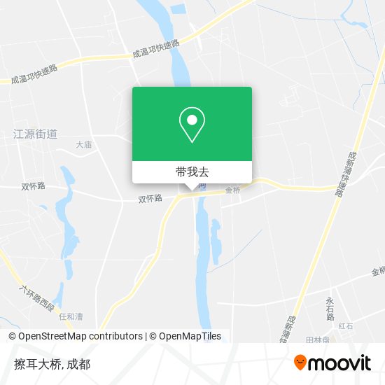 擦耳大桥地图