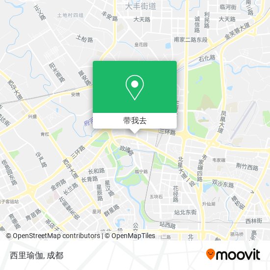 西里瑜伽地图