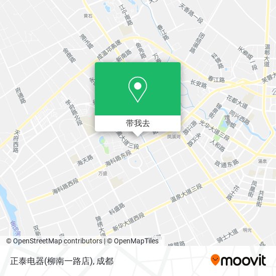 正泰电器(柳南一路店)地图