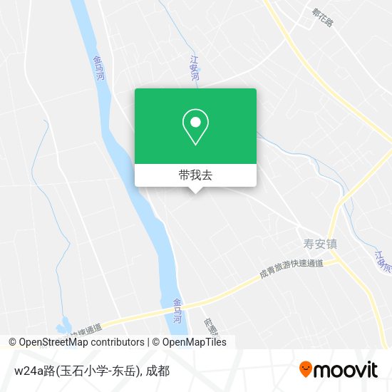 w24a路(玉石小学-东岳)地图
