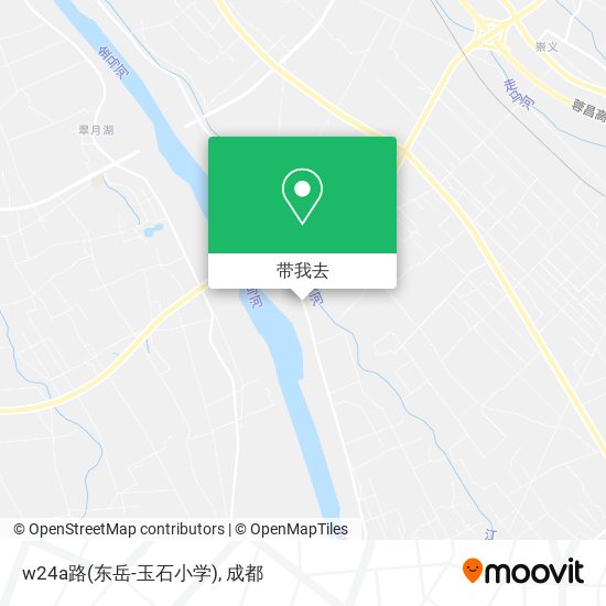 w24a路(东岳-玉石小学)地图