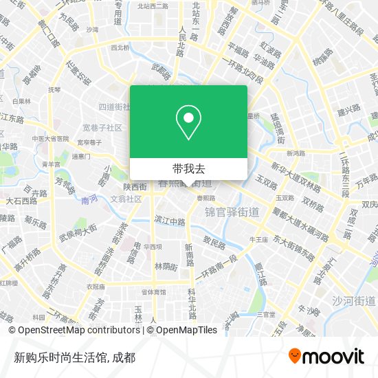 新购乐时尚生活馆地图