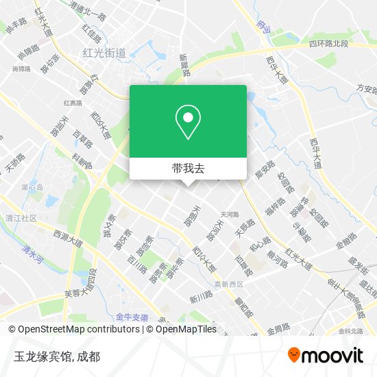 玉龙缘宾馆地图