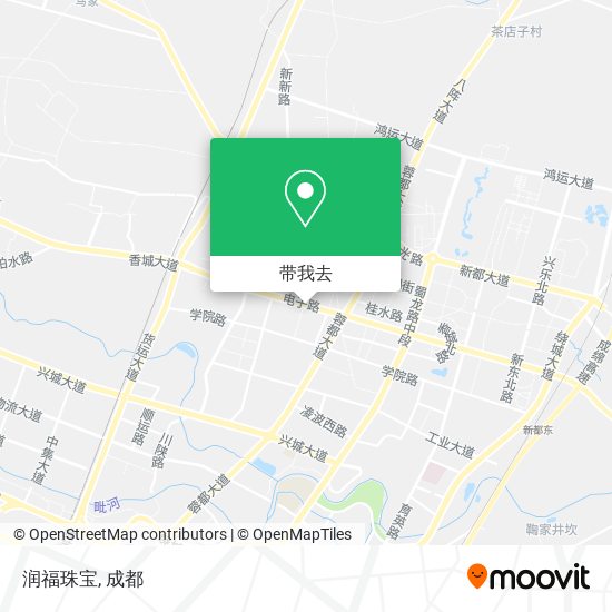 润福珠宝地图