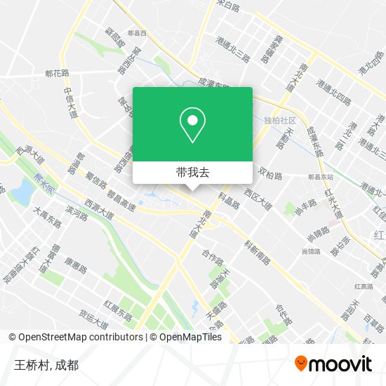 王桥村地图