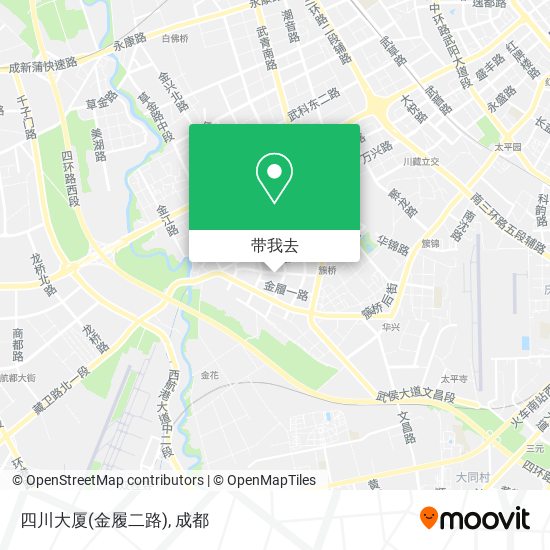 四川大厦(金履二路)地图
