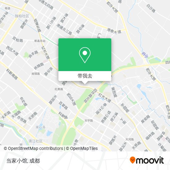 当家小馆地图