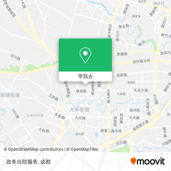 政务自助服务地图