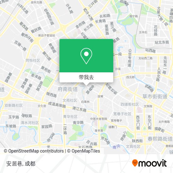安居巷地图