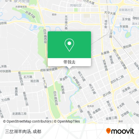 三岔湖羊肉汤地图