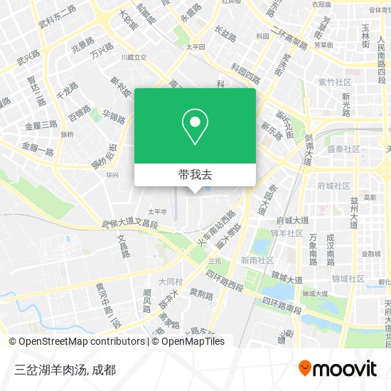 三岔湖羊肉汤地图