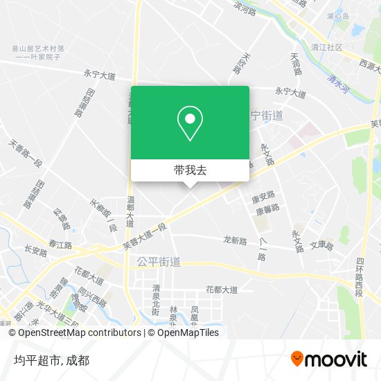 均平超市地图
