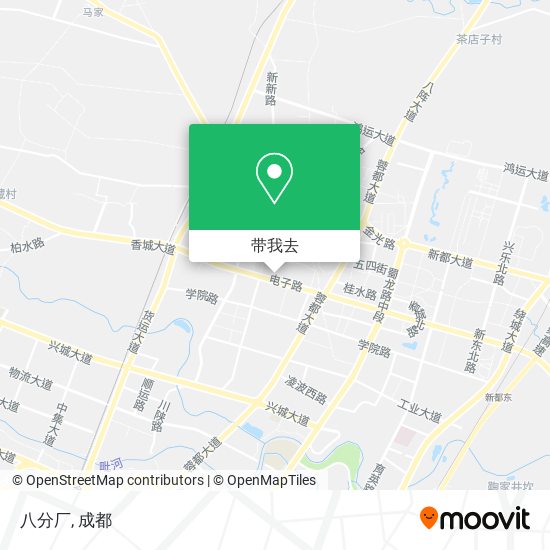 八分厂地图