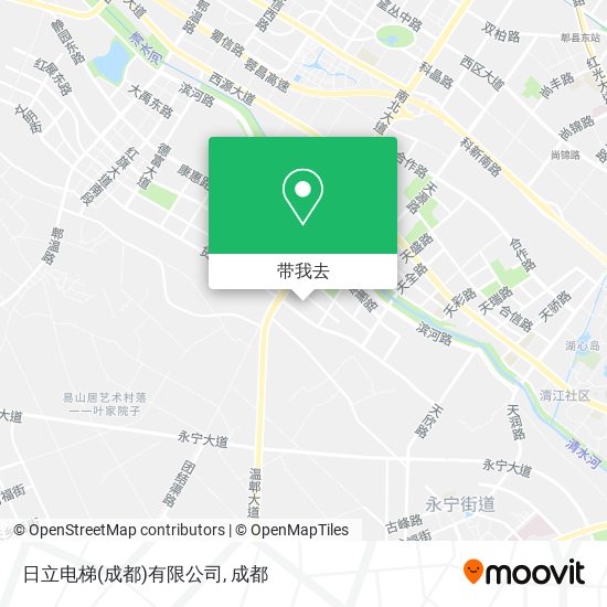 日立电梯(成都)有限公司地图