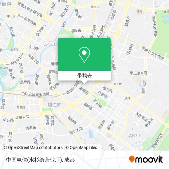中国电信(水杉街营业厅)地图