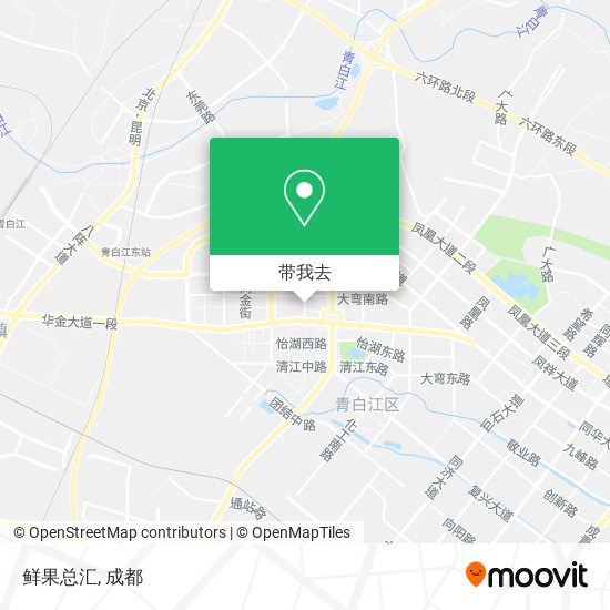鲜果总汇地图