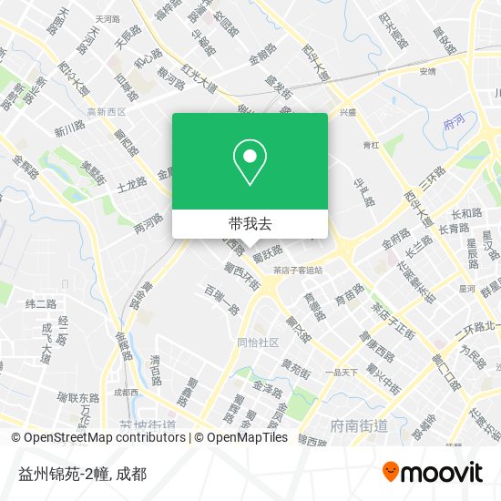 益州锦苑-2幢地图