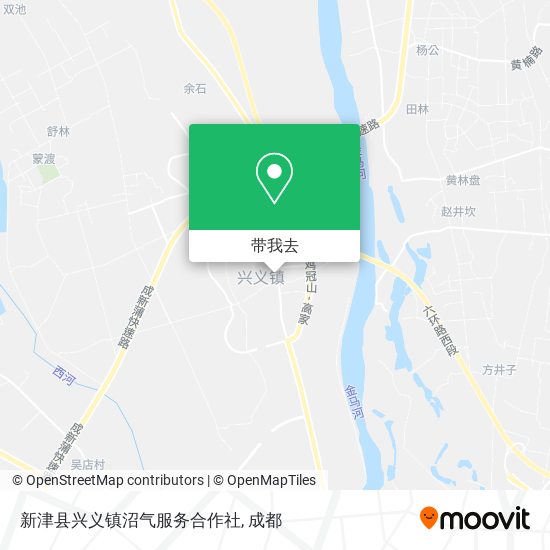 新津县兴义镇沼气服务合作社地图