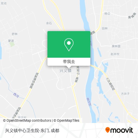 兴义镇中心卫生院-东门地图