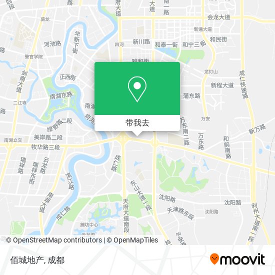 佰城地产地图