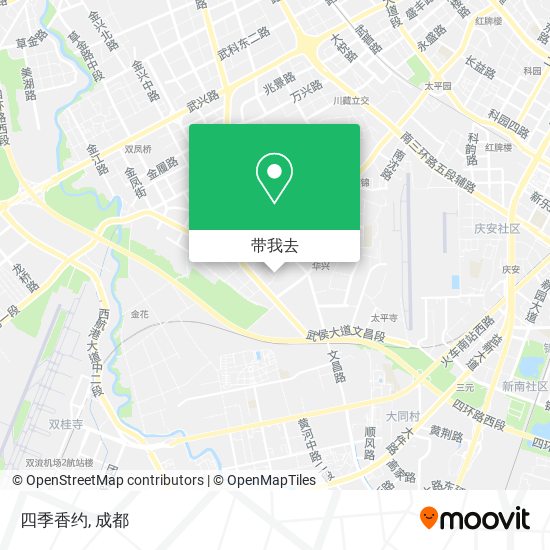 四季香约地图