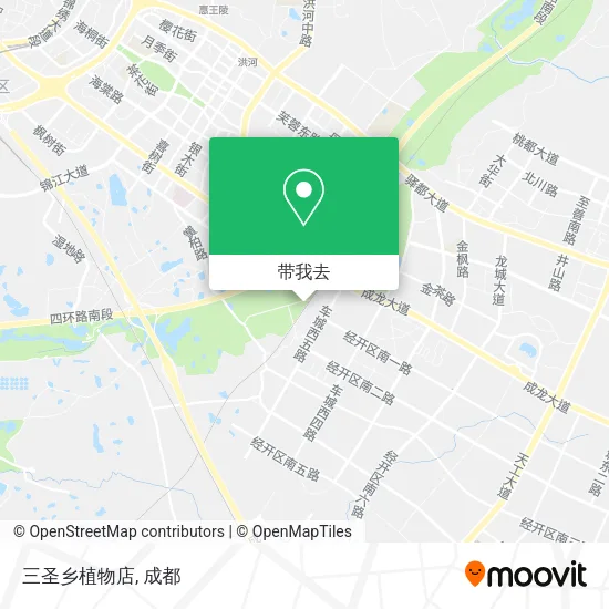 三圣乡植物店地图