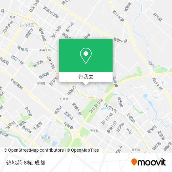 锦地苑-8栋地图