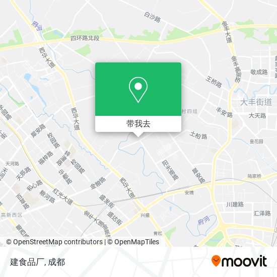 建食品厂地图