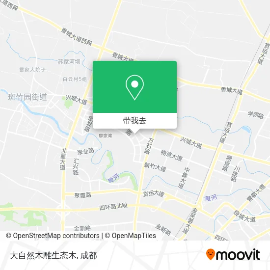 大自然木雕生态木地图