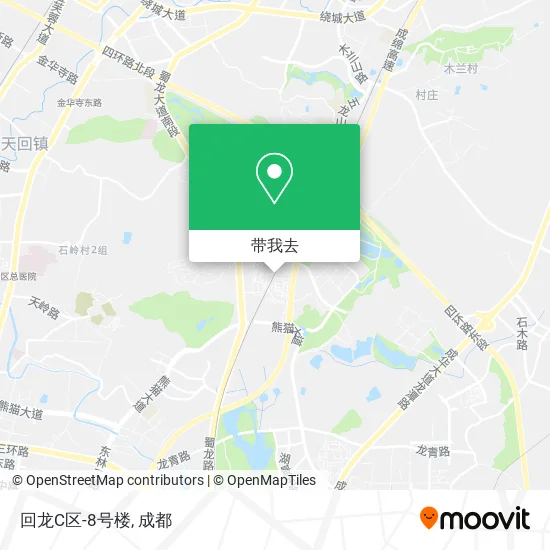 回龙C区-8号楼地图