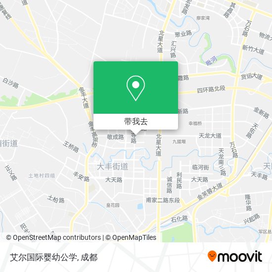 艾尔国际婴幼公学地图