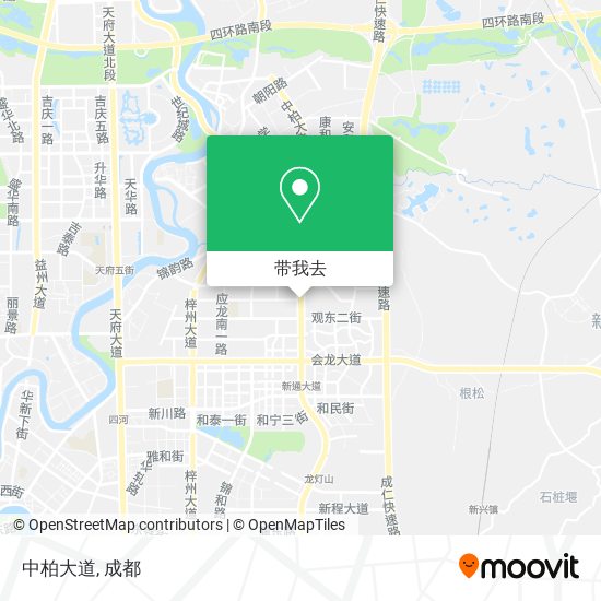 中柏大道地图