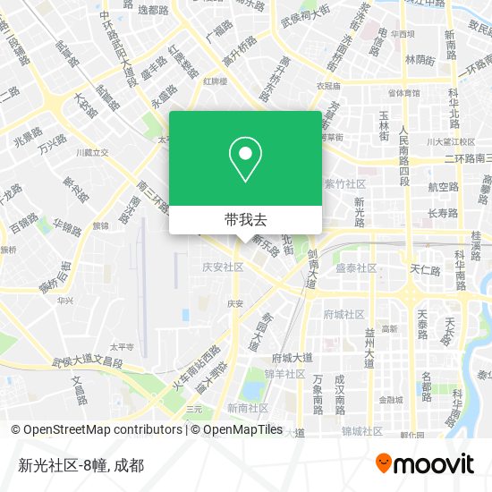 新光社区-8幢地图