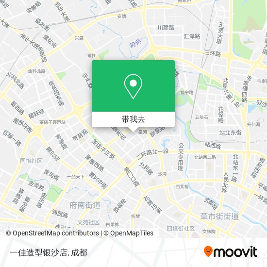 一佳造型银沙店地图