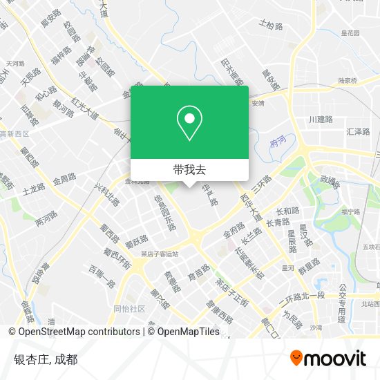 银杏庄地图