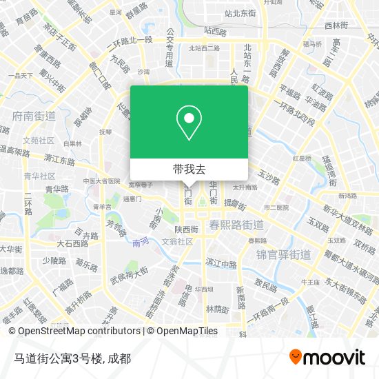 马道街公寓3号楼地图