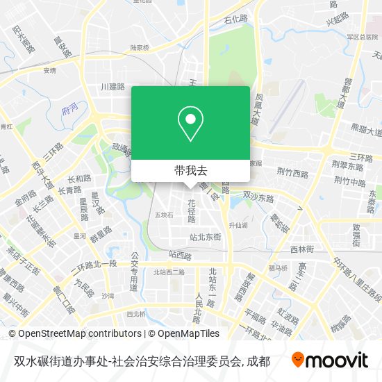 双水碾街道办事处-社会治安综合治理委员会地图