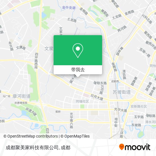 成都聚美家科技有限公司地图