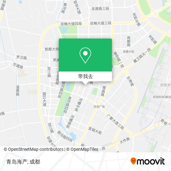 青岛海产地图
